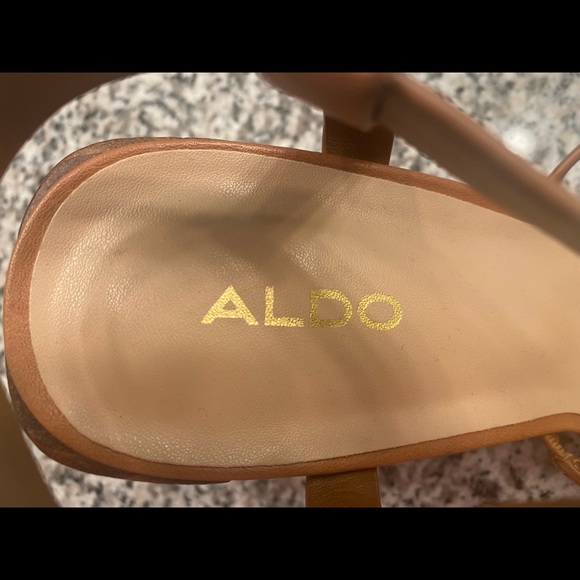 Aldo square toe nude sandals - Picture 5 of 5